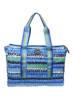 CUBS Double Face Tote Bag Multicolor Large All Blue Rays  - Image 5