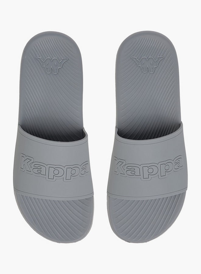 Kappa Men's Logo Print Slides - Image 2