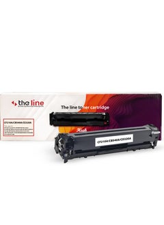 The Line Toner Cartridge 131A 128A 125A CF210A CE320A CB540A Compatible For HP Color Laserjet Cp1210 1215 Cp1510 1515 1518 Cm1300 Cm1312Nfi Cm1415Fnw Cp15 Printer 25Nw 25Nw fpm276N M276Nw M251N Black  - Image 2