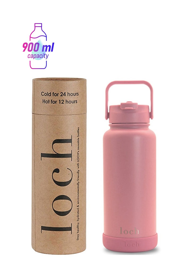 لوك زجاجة وردي بلش أحادي اللون 900 مل - Image 1