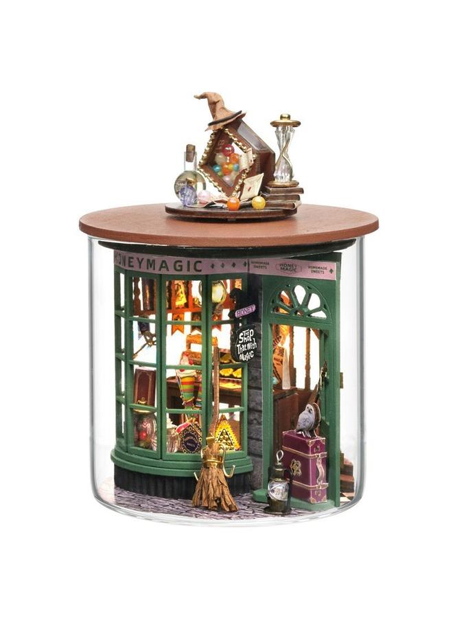 Bluejw Zhiqu House Diy Cabin Dream Bottle Series Hand-assembled 3D Architectural Model Ornaments Gifts - Image 1