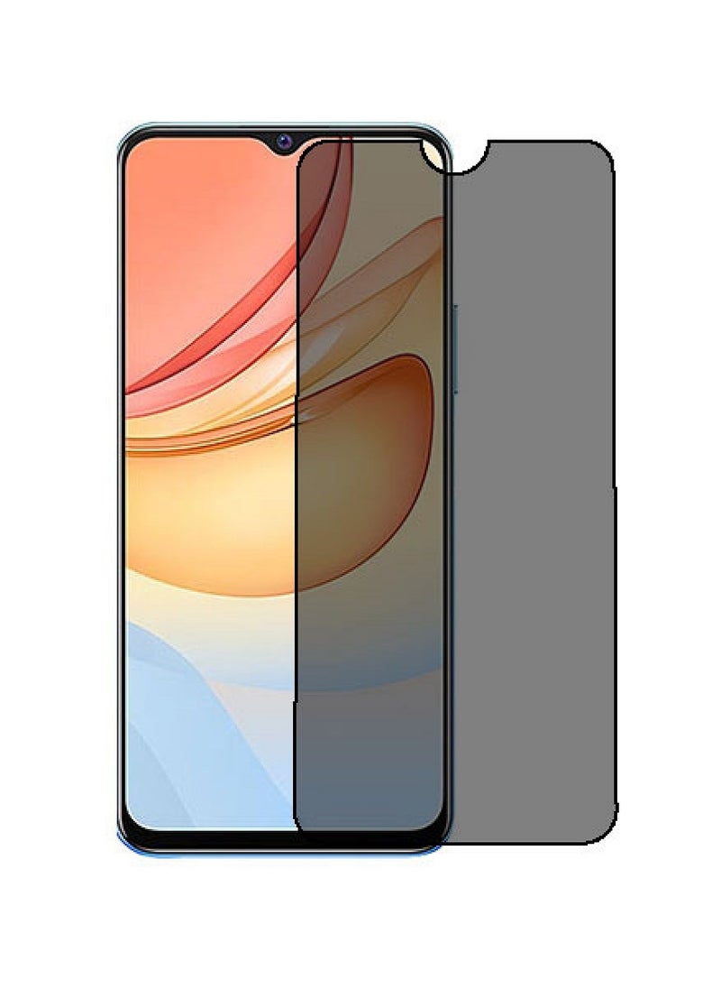 Super Tempered Glass Screen Protector Anti-Spy Privacy Designed For vivo Y33 Full Screen Coverage And Bubble Free - Image 1