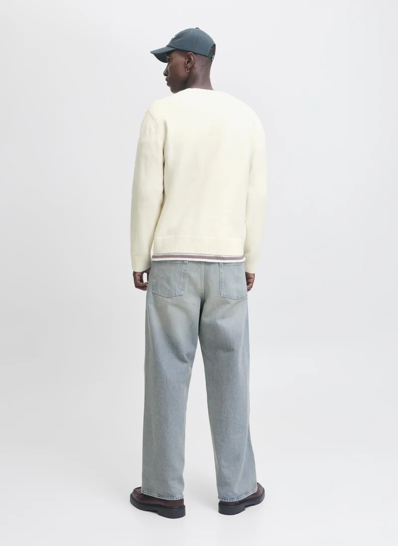 جاك اند جونز Loose Fit Knitted  Cardigan