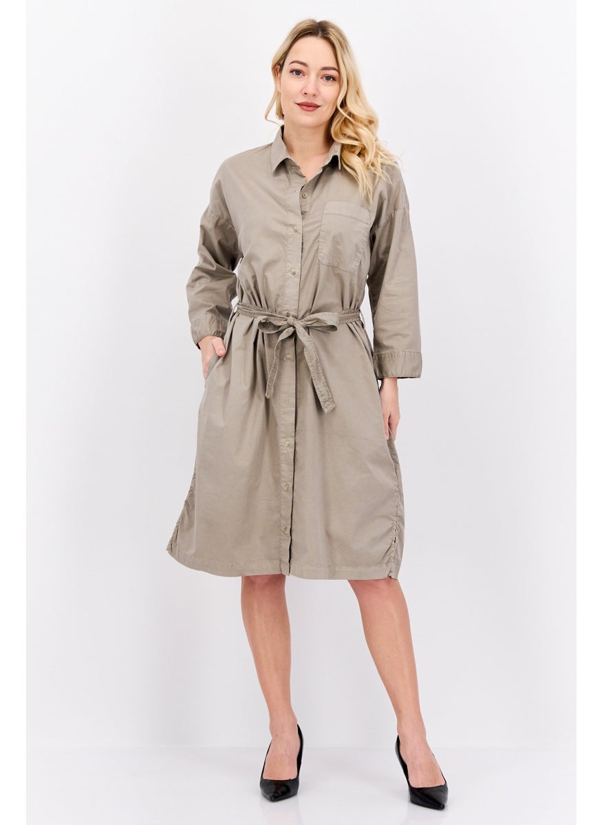 Women Plain Shirt Dress, Grey - pzsku/Z9A24936A5052B73E4B4AZ/45/_/1737641924/0f506d56-cb24-4e11-a207-c23f890d9b07