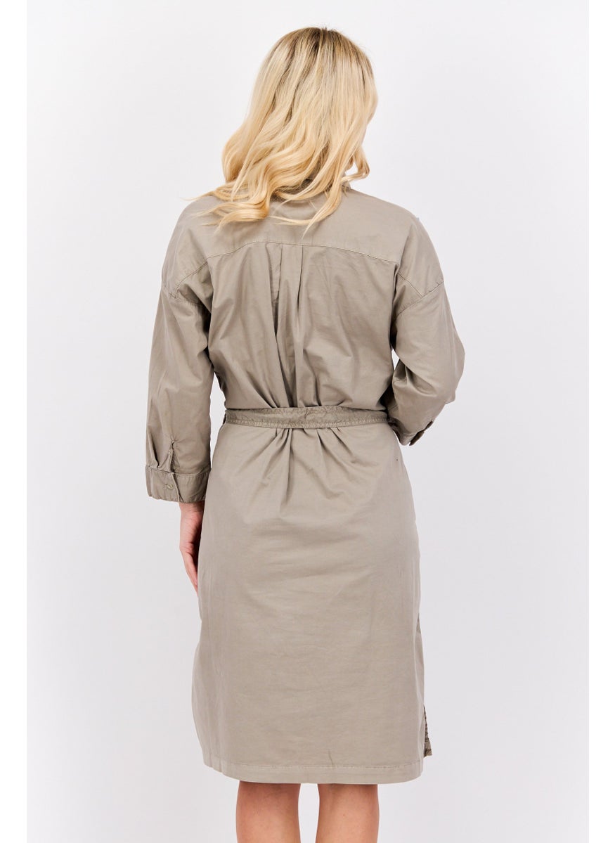 Women Plain Shirt Dress, Grey - pzsku/Z9A24936A5052B73E4B4AZ/45/_/1737641945/d104b5cf-c6fc-4bf2-99b9-409e48713bb2