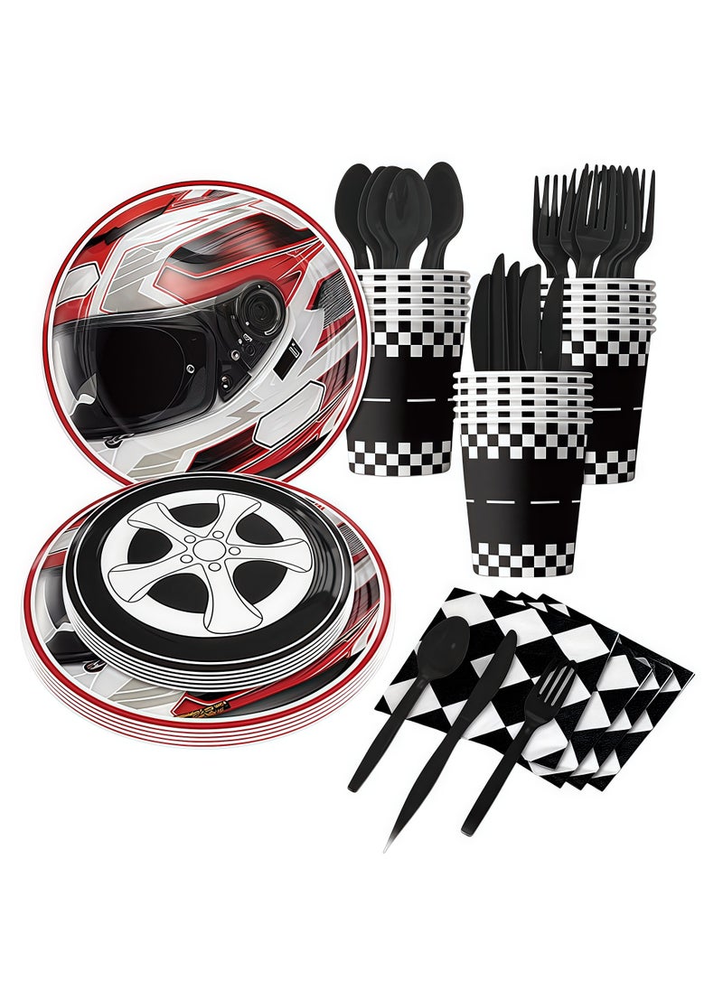 5pcs sports car racing theme birthday party balloon set, birthday party decoration balloons, special event party decorations, bachelor party background decorations, party decorations, can be used indoors and outdoors(Includes Balloon Pump)  - Image 5