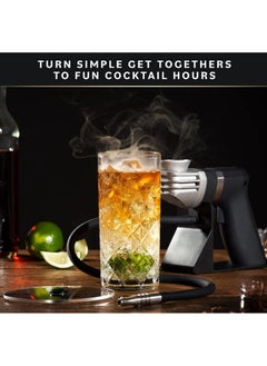 Generic Portable Smoking Gun Set with Wood Chips And Lid Accessories for BBQ Cheeses Salmon Steak Meat  - Image 5
