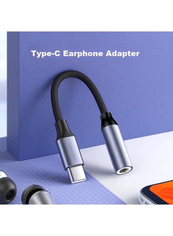 ستيجر Stiger [plug And Play] محول من Type-c إلى 3.5mm كابل صوتي لـ Huawei P50/mate40pro، Redmi K6013 Usb-c - Image 2