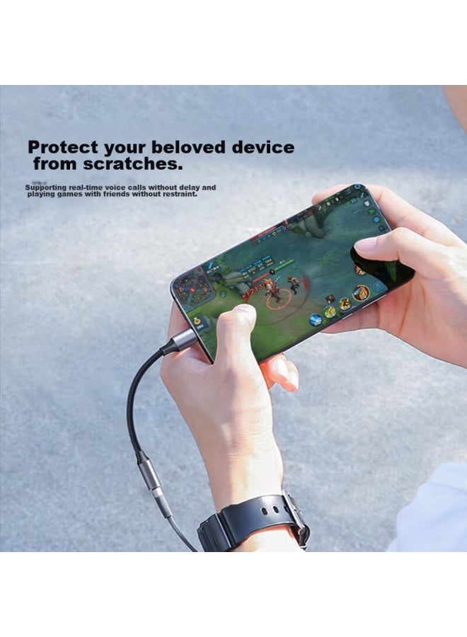 ستيجر Stiger [plug And Play] محول من Type-c إلى 3.5mm كابل صوتي لـ Huawei P50/mate40pro، Redmi K6013 Usb-c - Image 5