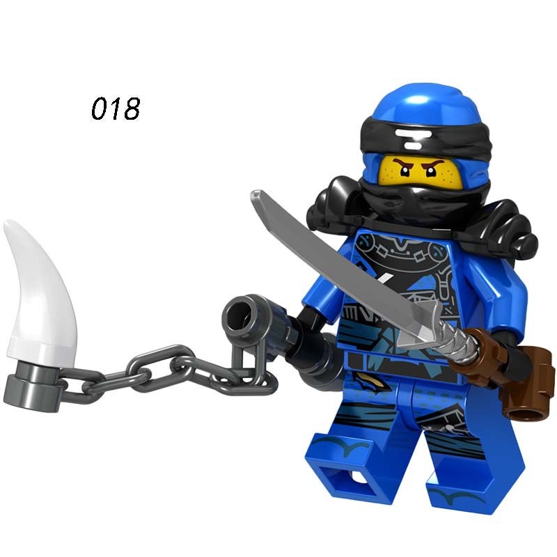 مجموعة مكعبات بناء نينجاغو مع شخصيات - Image 3