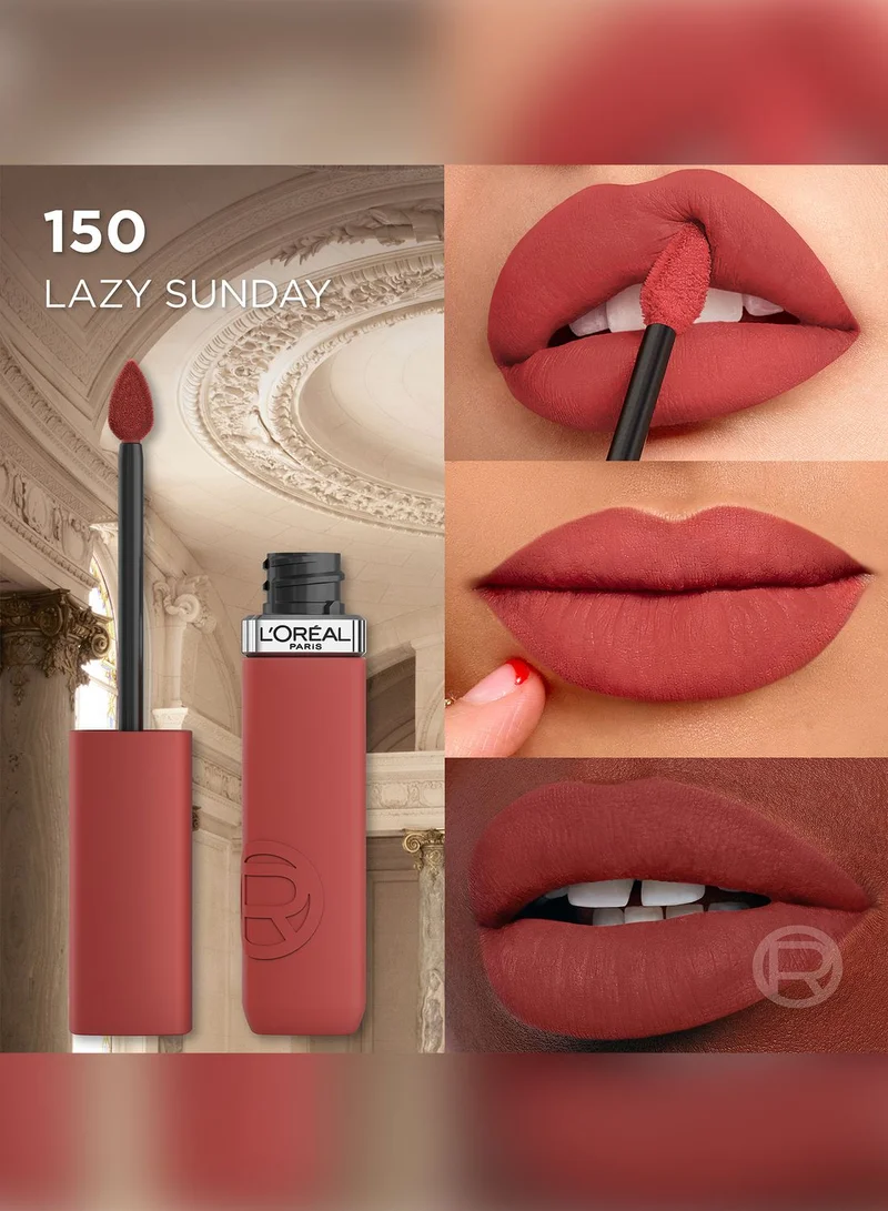 L'OREAL PARIS L'Oreal Paris, Infallible Le Matte Resistance Liquid Lipstick 150 Lazy Sunday