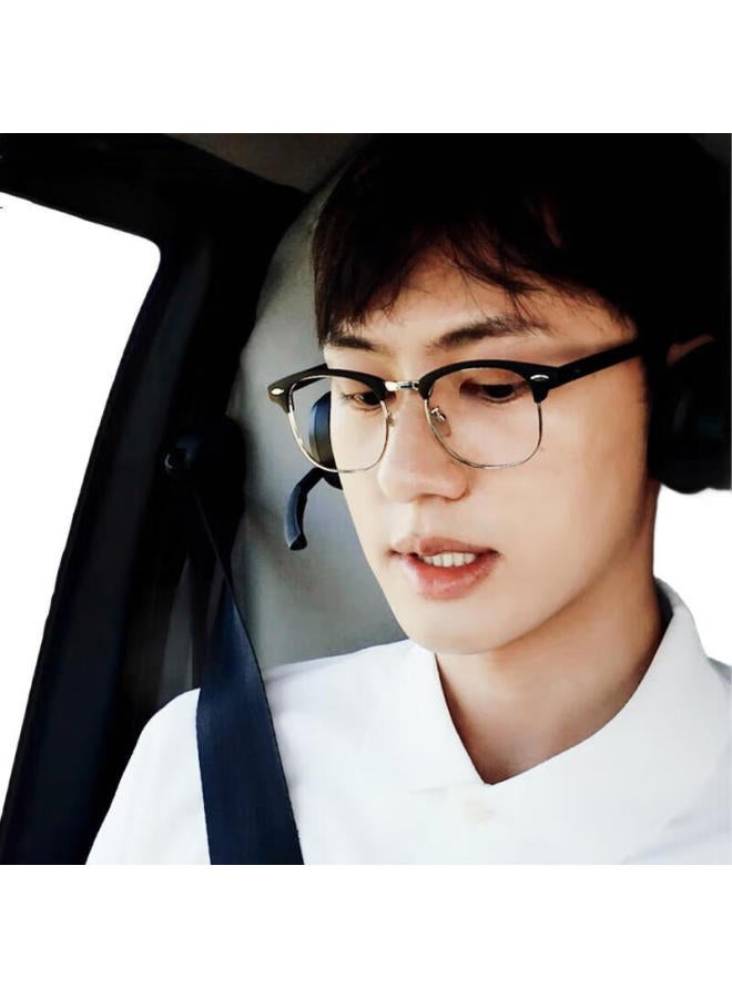 Poly 5200 Bluetooth Headphones With Charging Case Set, Wireless Bluetooth Wind-Reducing Headset, Business Car-Mounted Long Standby, Call And Voice Broadcast - Image 3