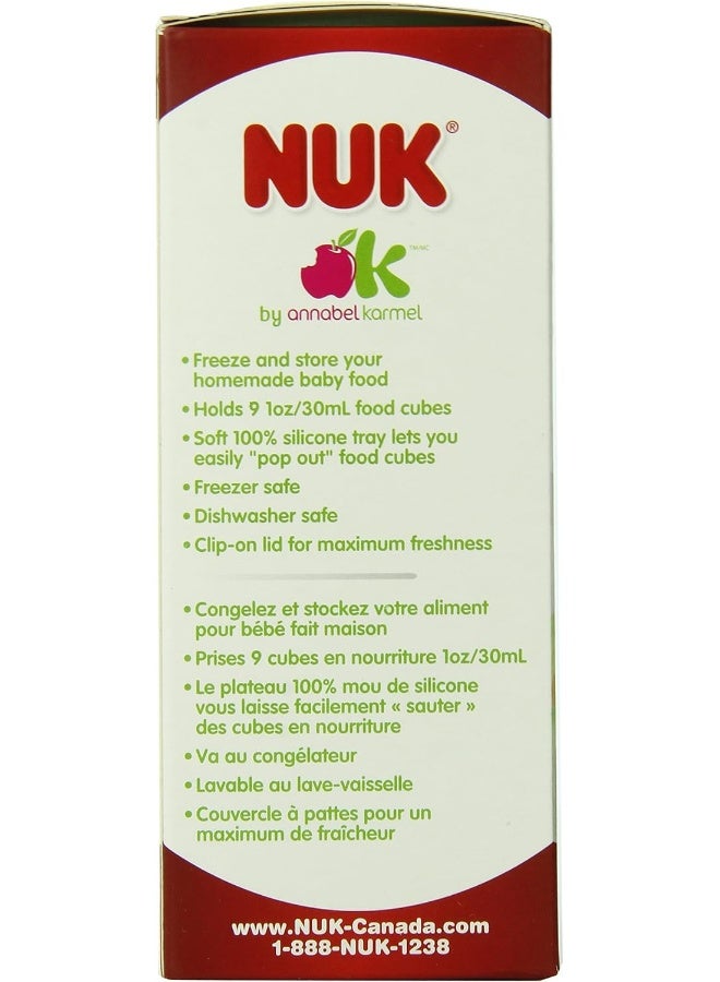 NUK Homemade Baby Food Flexible Freezer Tray and Lid Set - Image 3