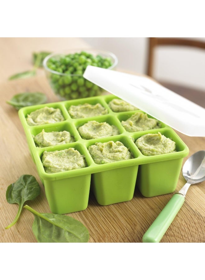 NUK Homemade Baby Food Flexible Freezer Tray and Lid Set - Image 4