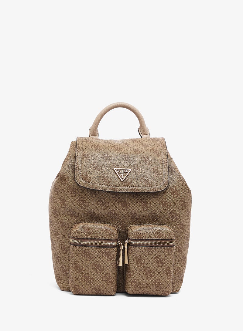 GUESS Manhattan II Flap Over Backpack - Image 1