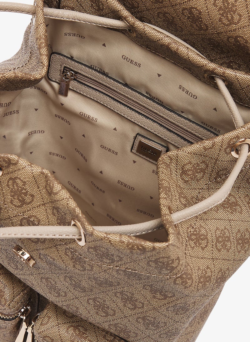 GUESS Manhattan II Flap Over Backpack - Image 4