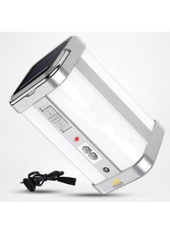 Sunaze Sunaze Emergency Solar Rechargeable Floor Lantern Lamp Light With 4 Side Tube Green  - Image 1