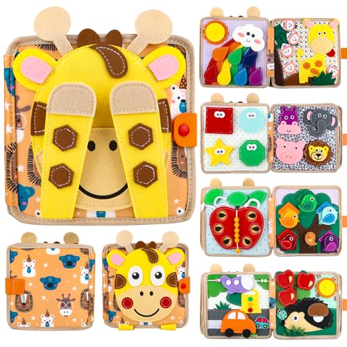 NUOLUTH Busy Book for 1 Year OldQuiet Books for Toddlers 13Poke A Dot Books for Toddlers 13Trending Gifts for 1 Year Old Boy Or Girl - Image 1