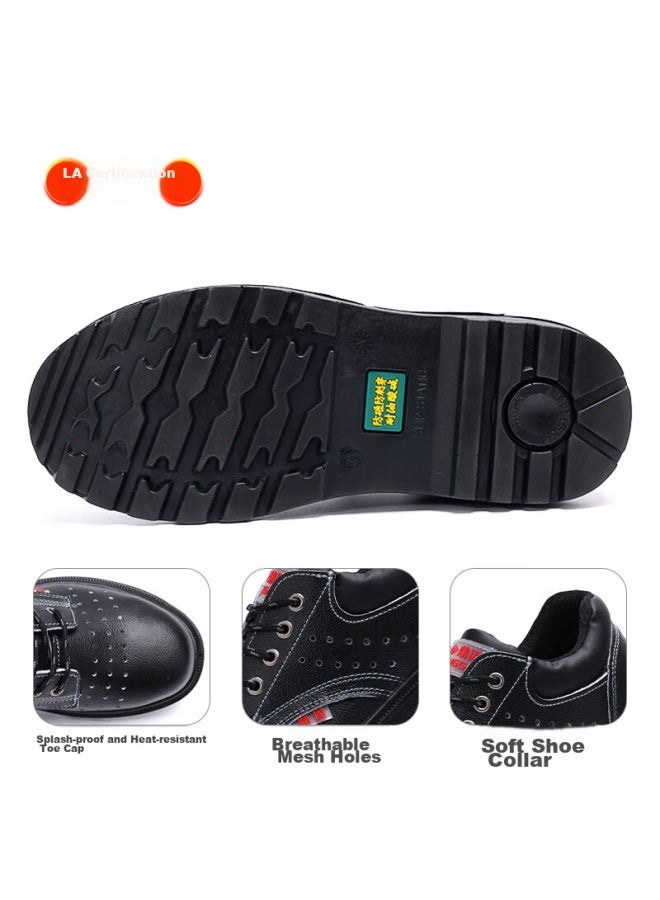 Dinggu Dinggu Safety Shoes For Men, Anti-smashing, Anti-puncture, Steel Toe Cap, Steel Midsole, Solid Sole, Safety Shoes 1123heik40 - Image 5