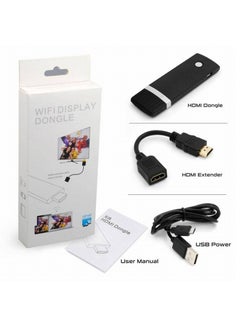 Dongle WiFi Display Dongle Receiver Black  - Image 1