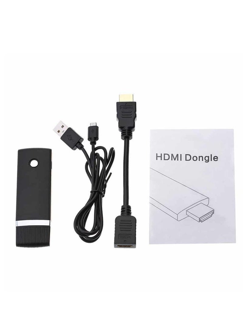 Dongle - WiFi Display Dongle Receiver Black - Image 1