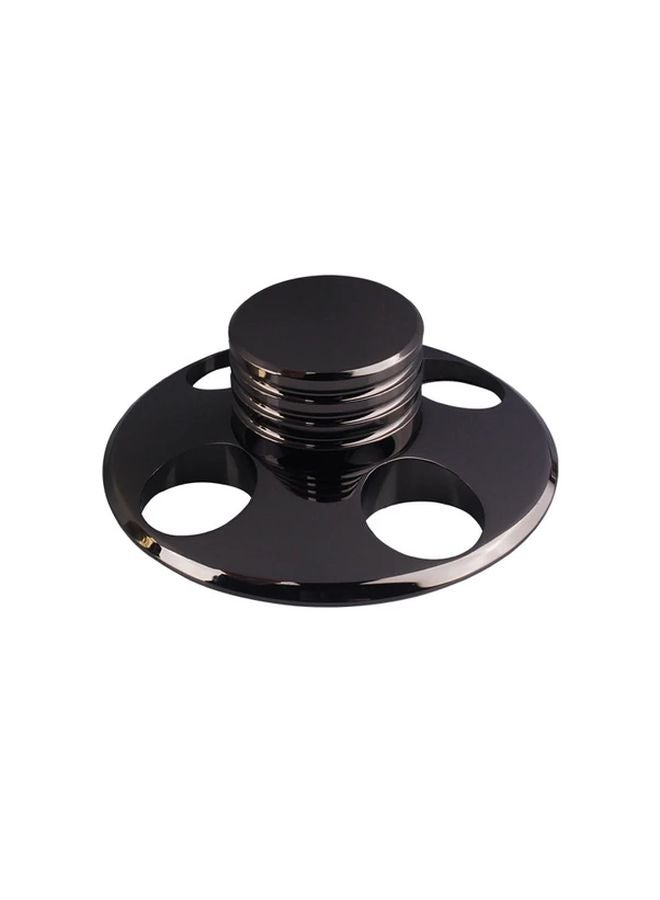 4 Hole Black Metal Stabilizer Weight For Vinyl Turntable LP Record Player - Image 1