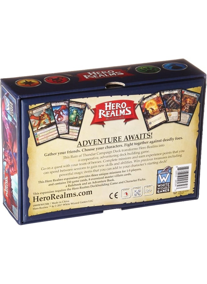 WIZARDS - Wise Wizard Games Hero Realms - The Ruin Of Thandar Campaign Deck - Image 1
