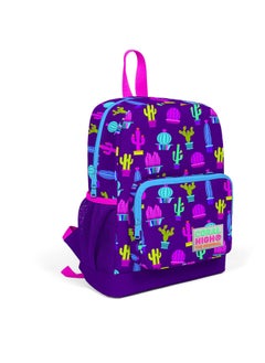 CORAL HIGH BACKPACK CORAL HIGH Purple 14x27x35cm 2Compartment 23305 Desenli  - Image 1