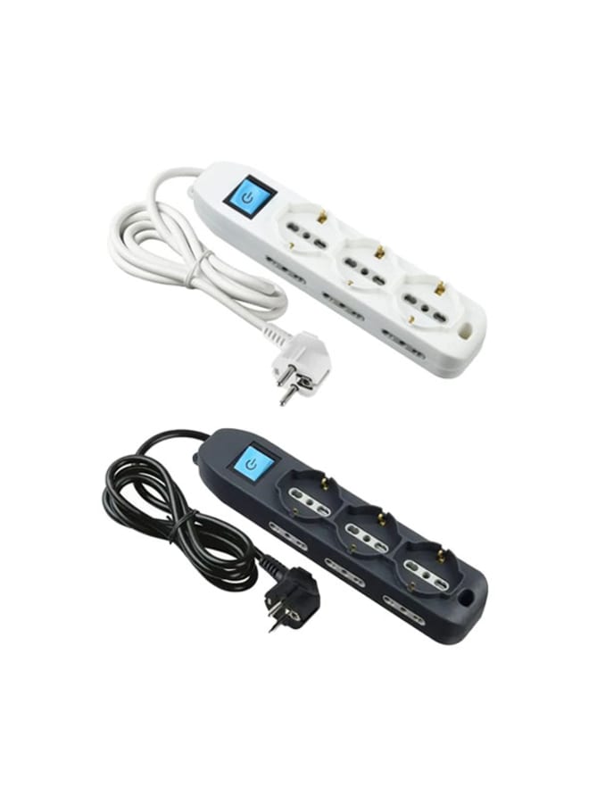 iLOCK 9-Outlet Switch with 2-Meter 16A iLOCK