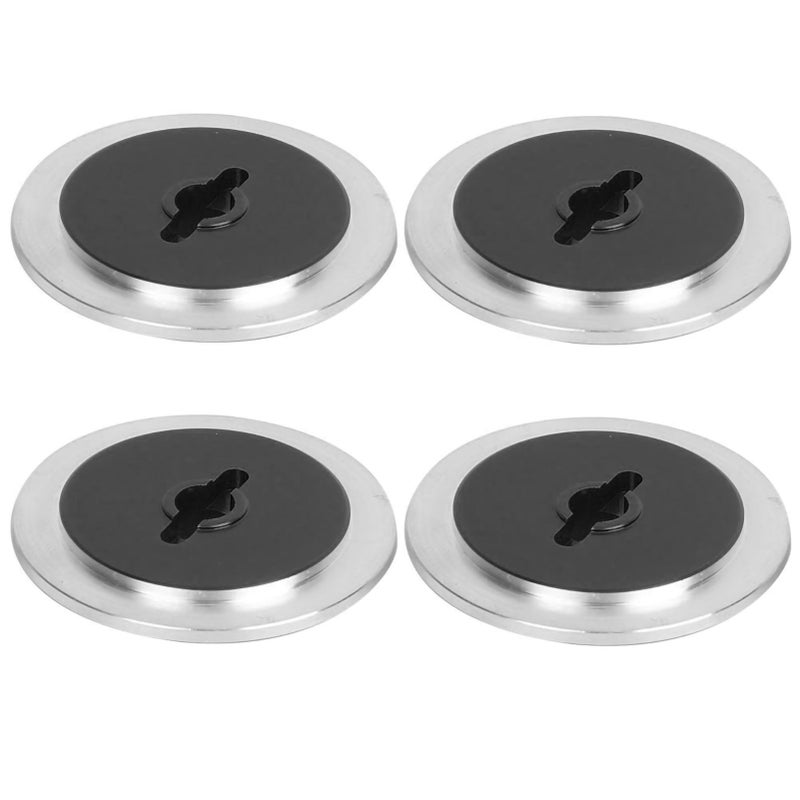 Aluminum Alloy Simulated Brake Disc Accessories Parts Fit for HSP 94123 1:10 RC CarBlack - Image 5