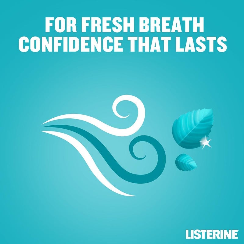 ليسترين Cool Mint Daily Mouthwash Mint Flavor 250ml - Image 4