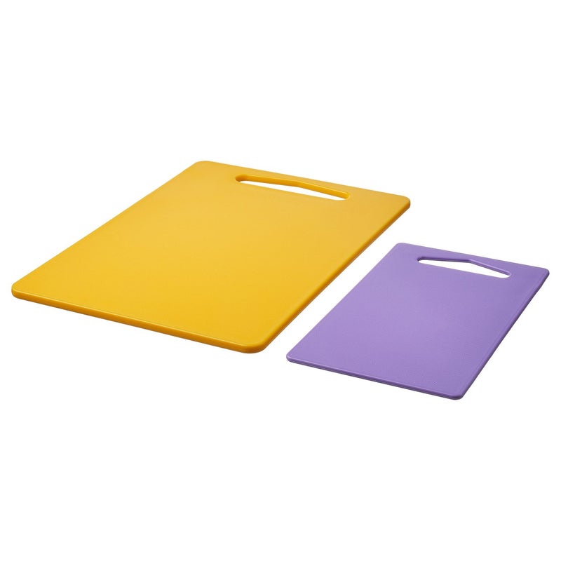 Baitique Chopping Board, Set of 2, Bright Yellow/Lilac - Image 1