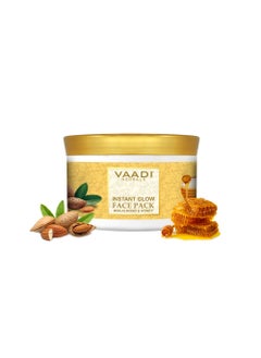 Almond and Honey Face Pack  Herbal Face Pack  ALL Natural  Sulfate Free  Suitable for All Skin Types  Value Pack of 600 gms 2116 Oz  Vaadi Herbals