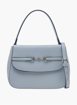 Women Solid Satchel Bag with Adjustable Strap and Button Closure - pzsku/Z9A258C0871CD9987EAF1Z/45/_/1739286120/37a8f3f7-c7fa-4e9c-8292-97cdf732e8ab