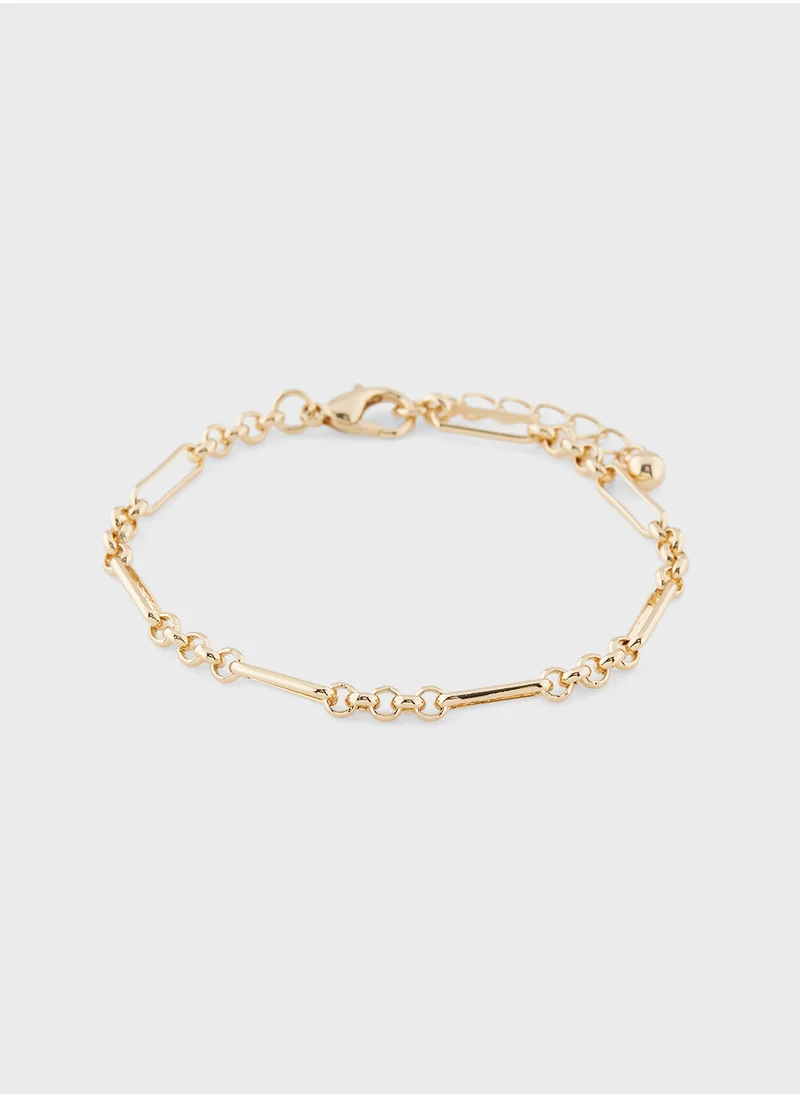 ELLA 2 Pack Snake Metal Chain Bracelet