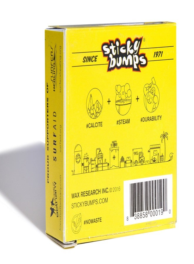 Sticky Bumps Original tropical surf wax- 6 Pack | Long-Lasting Surfboard Wax | Great Bump Building for Surfing | Non-Toxic, Nature-Safe | For Surfboard surf wax. For Temps 75°F / 28°C and above. - Image 5