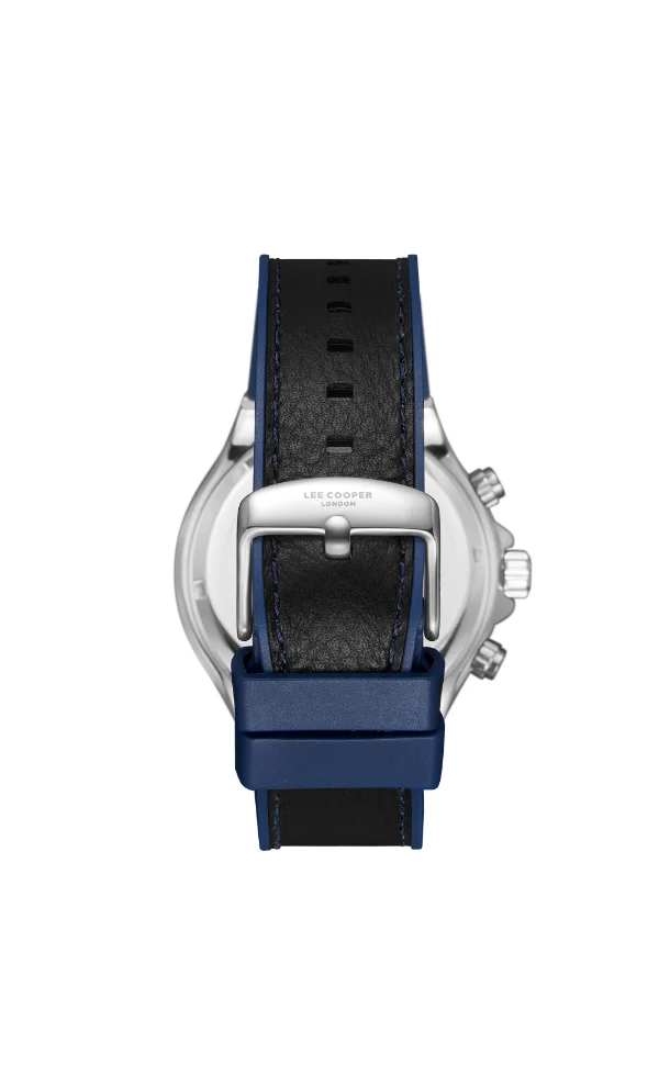 Lee Cooper Men's Multi Function Display Watch With Black Leather Strap - LC08066.399