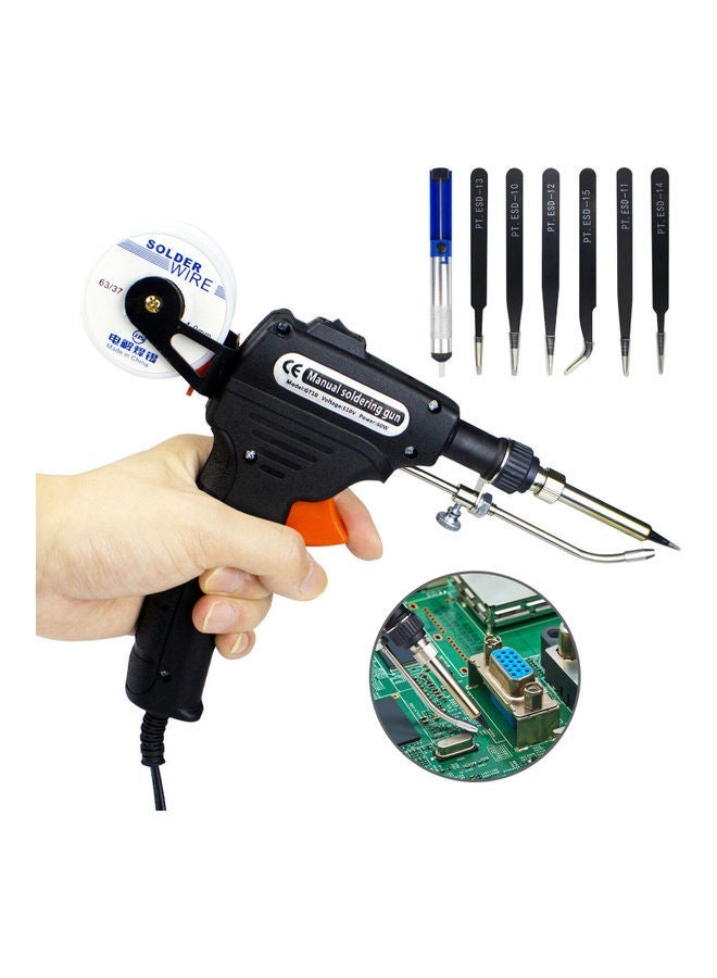 NIBEMINENT Manual Soldering Gun Set Black/Silver  - Image 5