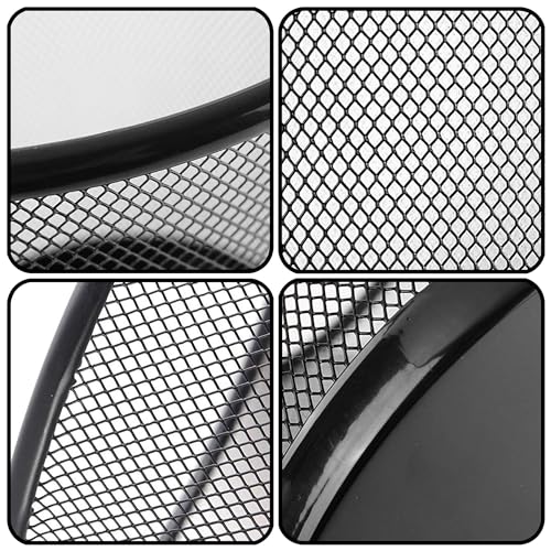 VeleSolv Metal Mesh Dustbin for Office use & Home/Multipurpose (Black) (Pack of 1, Large) - Image 3