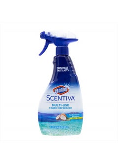 Scentiva Multi-Use Fabric Refresher Spray | Fabric Freshener for Closets, Upholstery, Curtains, and Carpets | Pacific Breeze & Coconut | 16.9 Ounces