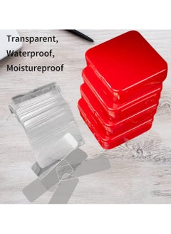A set of transparent gauze (double face) inside an integrated box, numbering 50 to 60 pieces per package. (3 pieces)