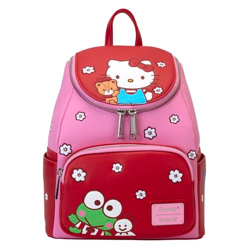 Loungefly Sanrio Hello Kitty & Friends Color Block Mini Backpack - Image 1
