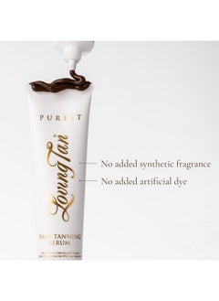 Loving Tan Loving Tan Purest Face Tanning Serum, Medium - Sunless Tanner Made From 97% Certified Organic & Naturally Derived Ingredients, 5+ Self Tanner Applications, Cruelty Free, Vegan - 1 Fl Oz  - Image 5