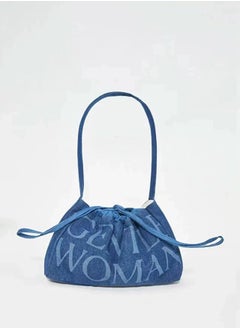 GENTLE WOMAN Gentle Woman Dumpling bag Denim drawstring shoulder bag  - Image 1