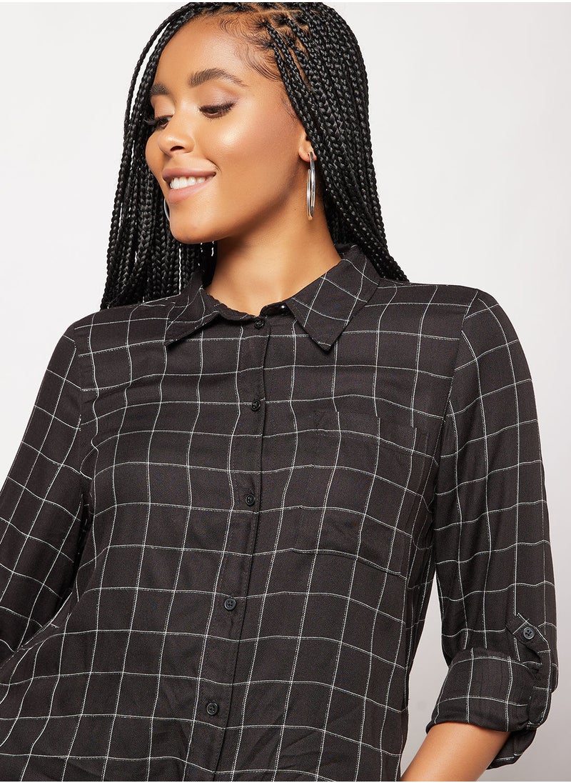 ONLY - Checkered Shirt - Image 1
