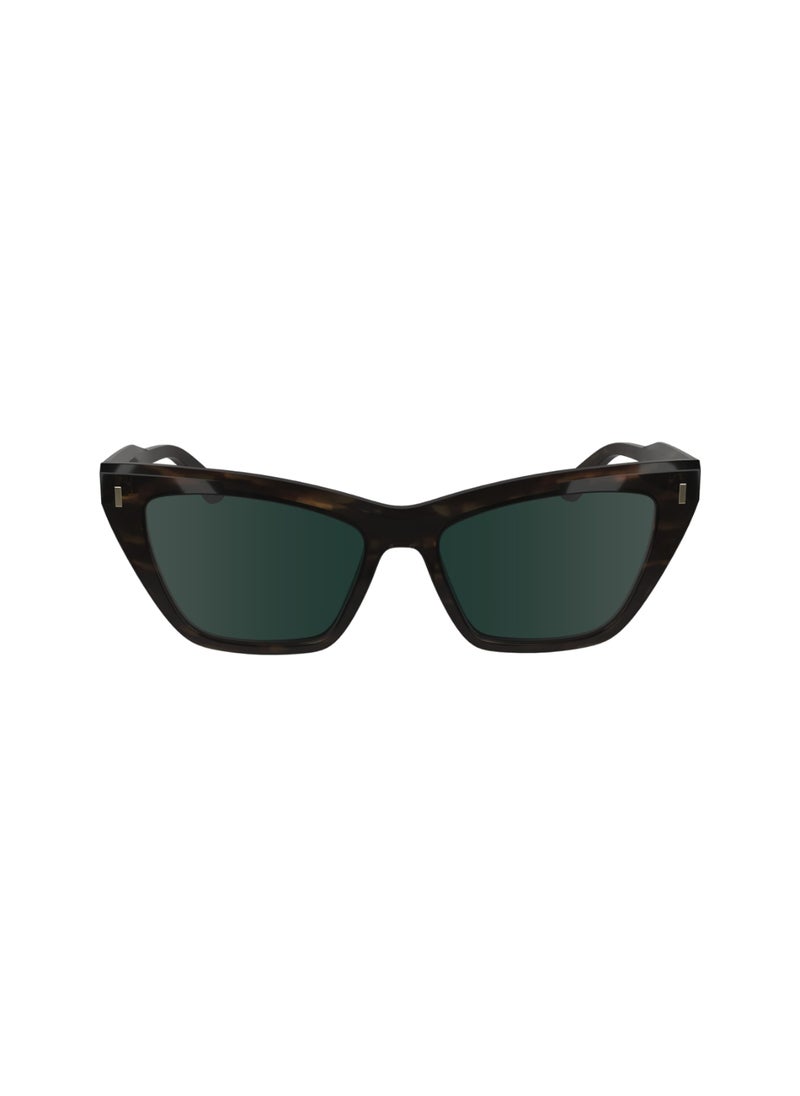 CALVIN KLEIN FULL RIM ACETATE BUTTERFLY CALVIN KLEIN SUN CK24505S  5517 (220) HAVANA BROWN  - Image 1