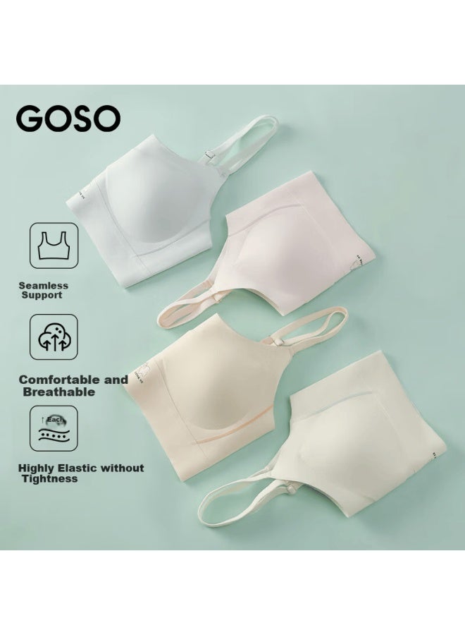 Xiangmi Guixiu Girls' Summer Bra Stage 2 Seamless Teen Schoolgirl Underwear