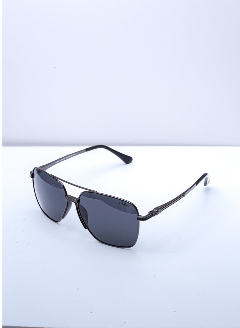 Baleno "Classic Aviator Sunglasses with Sturdy Metal Frame – Polarized Lenses for 100% UV Protection, Lightweight & Comfortable Design – Perfect for Men & Women, Ideal for Driving, Travel, and Outdoor Activities - Image 3