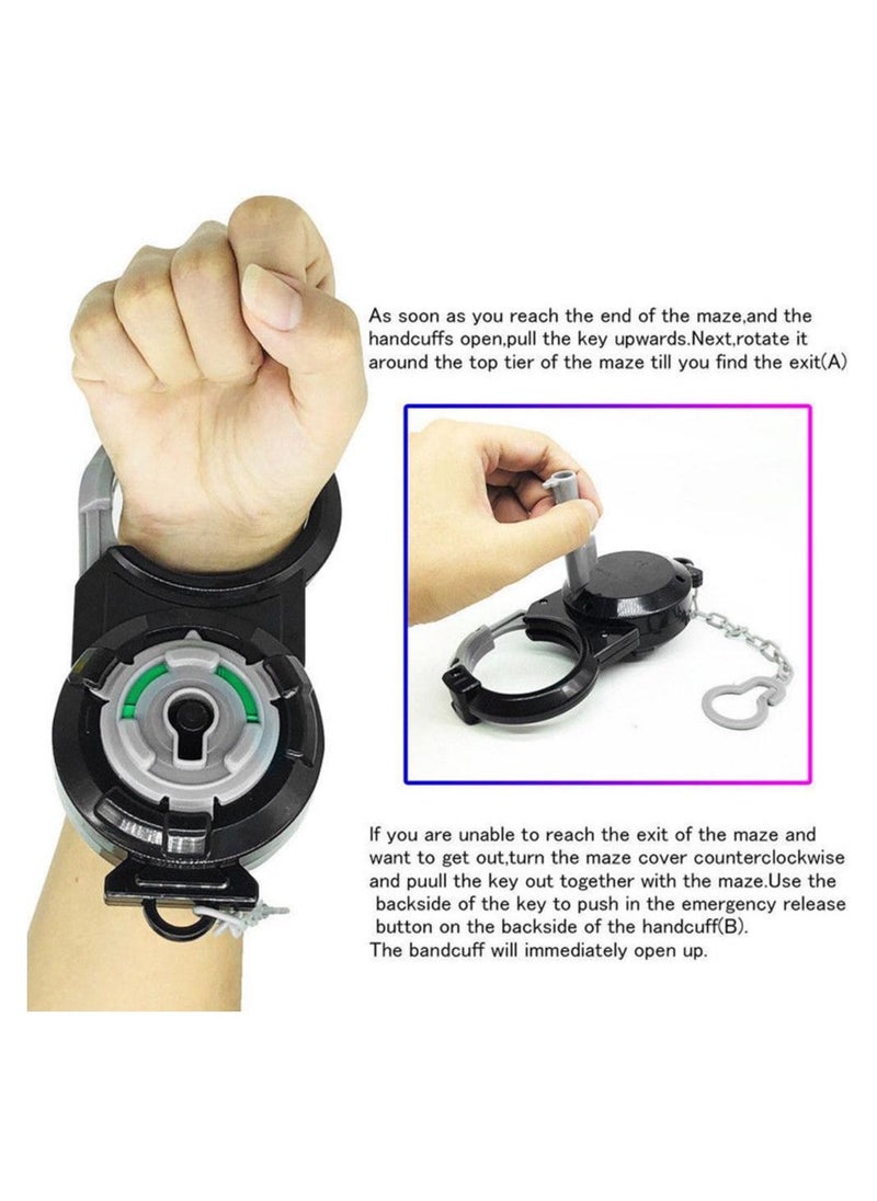 Generic - Funny Free Game Spy Code Escape Room Family Game Pick Handcuff Lock - Image 1