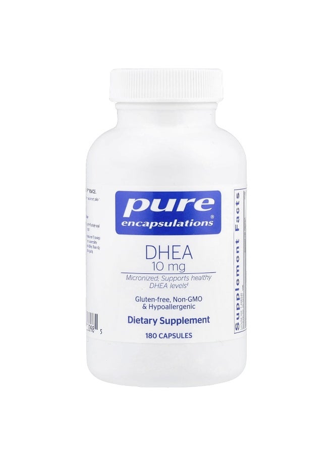 Pure Encapsulations, DHEA, 10 mg, 180 Capsules